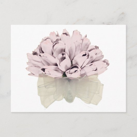 Roze Rozen / De bruiloft ~ Briefkaart / Uitnodigin (Voorkant)