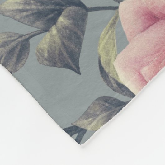 Roze rozen deken (Hoek)