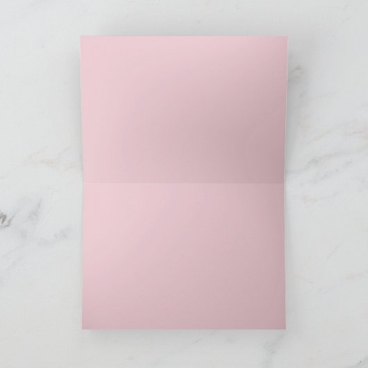 Roze rozen die je me een glimlach-citaat van Birth Kaart (Binnen)