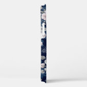 Roze Rozen Donkerblauw:  Case-Mate iPhone Case (Achterkant / Rechts)