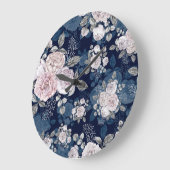 Roze Rozen Donkerblauw: Grote Klok (Hoek)