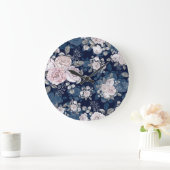 Roze Rozen Donkerblauw: Grote Klok (Huis)