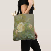 Roze rozen door Anthonore Christensen Tote Bag (Dichtbij)