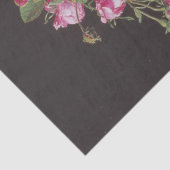 Roze Rozen (door Ferdinand Georg Waldmüller) Tissuepapier (Detail)