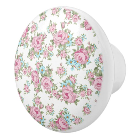 Roze rozen  drager  drager knop (Rechts)