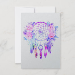 Roze Rozen Dreamcatcher Bloemendromen Aankondiging