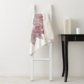 Roze Rozen + Duif Sherpa Deken (In situ)