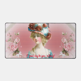  Roze Rozen Edwardian Era Motief Bureaumat