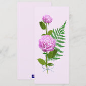 Roze Rozen & Een Varentje (Voorkant / Achterkant)