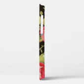 Roze rozen: elegant bloemenpatroon. Case-Mate iPhone case (Achterkant / Links)