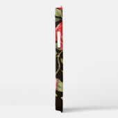 Roze rozen: elegant bloemenpatroon. Case-Mate iPhone case (Achterkant / Rechts)