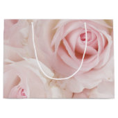  roze rozen Elegant Bouquet Groot Cadeauzakje (Voorkant)