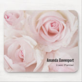  roze rozen Elegant Bouquet Muismat (Voorkant)