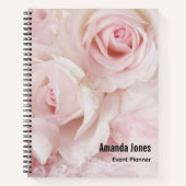  roze rozen Elegant Bouquet Notitieboek (Voorkant)