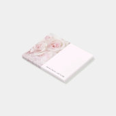  roze rozen Elegant Bouquet Post-it® Notes (Schuin)