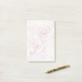  roze rozen Elegant Bouquet Post-it® Notes (Op bureau)