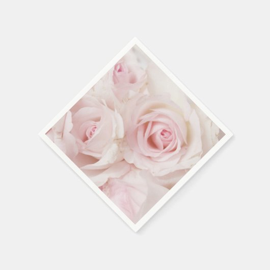  roze rozen Elegant Bouquet Servet (Hoek)
