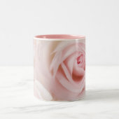 roze rozen Elegant Bouquet Tweekleurige Koffiemok (Center)