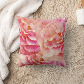 Roze rozen elegante kussen (Deken)