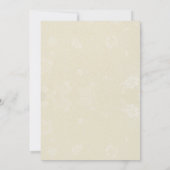 Roze Rozen Elegante Lente Zomer Save the Date Kaart (Achterkant)