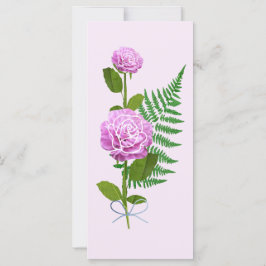 Roze rozen en A Fern