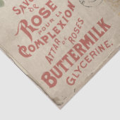  roze rozen en ephemera ontkoppeling tissuepapier (Detail)