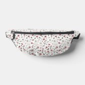 Roze Rozen en Geesten patroon Fanny Pack Heuptasje (Liggend)