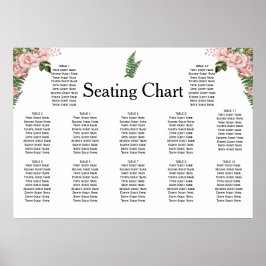 Roze rozen en gistweddenschappen, zitplaatsen poster