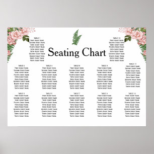 Roze rozen en gistweddenschappen, zitplaatsen poster