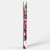 Roze rozen en linten: telefoonhoesje samsung galaxy hoesje (Rechterkant)