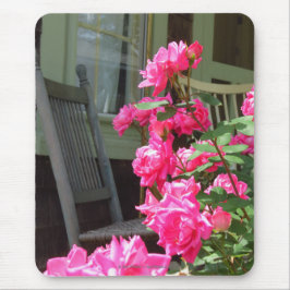 Roze rozen en Rocker - Martha's wijngaard Muismat