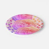 Roze rozen en Stippen, sparen de Datum, het Bord v (Gekanteld)