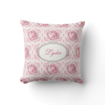 Roze rozen en wit Quatrefoil die Patroon herhalen