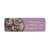 Roze Rozen Etiket (Voorkant)