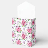 Roze Rozen Feest Bedankdoosjes (Geopend)