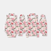 Roze Rozen Feestbehandelingsdoos Bedankdoosjes (Uitgevouwen)