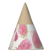 Roze rozen feesthoedjes (Rechts)