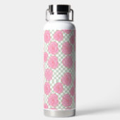 Roze rozen fles (Achterkant)