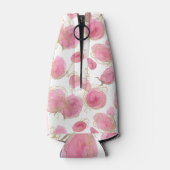 Roze rozen flesjeskoeler (Achterkant)