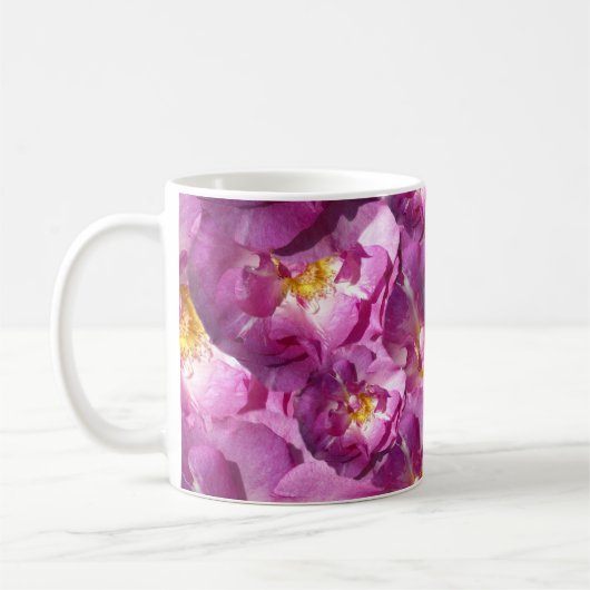 Roze Rozen Foto Classic Mok (Links)