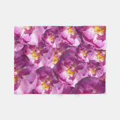 Roze rozen foto fleece deken, klein deken (Voorkant (Horizontaal))