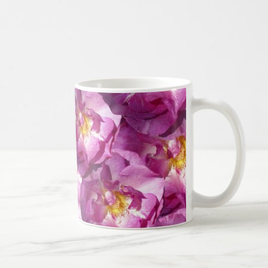 Roze rozen foto Klassieke mok (Rechts)