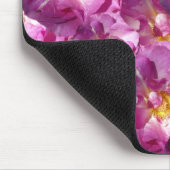 Roze Rozen Foto Mousepad Muismat (Hoek)