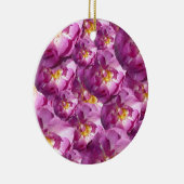 Roze Rozen Foto Ornament (Rechts)