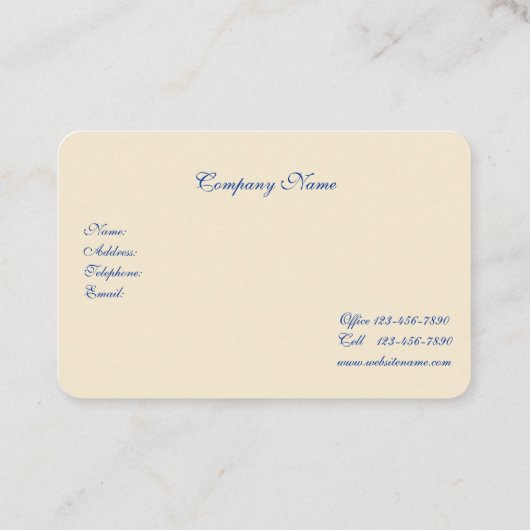 , roze rozen Frans land   Visitekaartje (Achterkant)