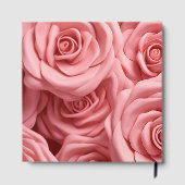 Roze Rozen Gastboek Gastenboek (Achterkant)