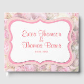  roze rozen gastenboek (Voorkant)