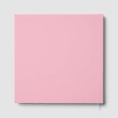 Roze rozen gastenboek (Achterkant)
