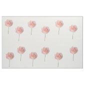 Roze rozen gecomprimeerd katoenweefsel stof (Yard (91,4 cm))