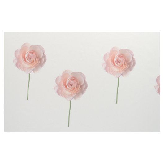 Roze rozen gecomprimeerd katoenweefsel stof (Fat Quarter)